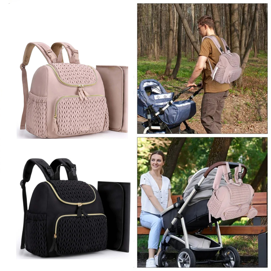 Diaper Bag Backpack - Mochila de Maternidade de Grande Capacidade
