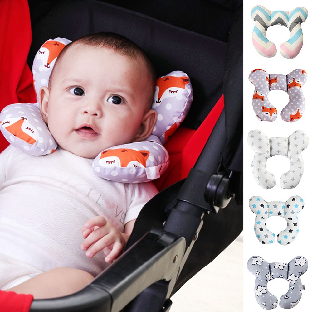 Anti-Roll Baby Pillow - Anti-roll Em Forma de U Pescoço
