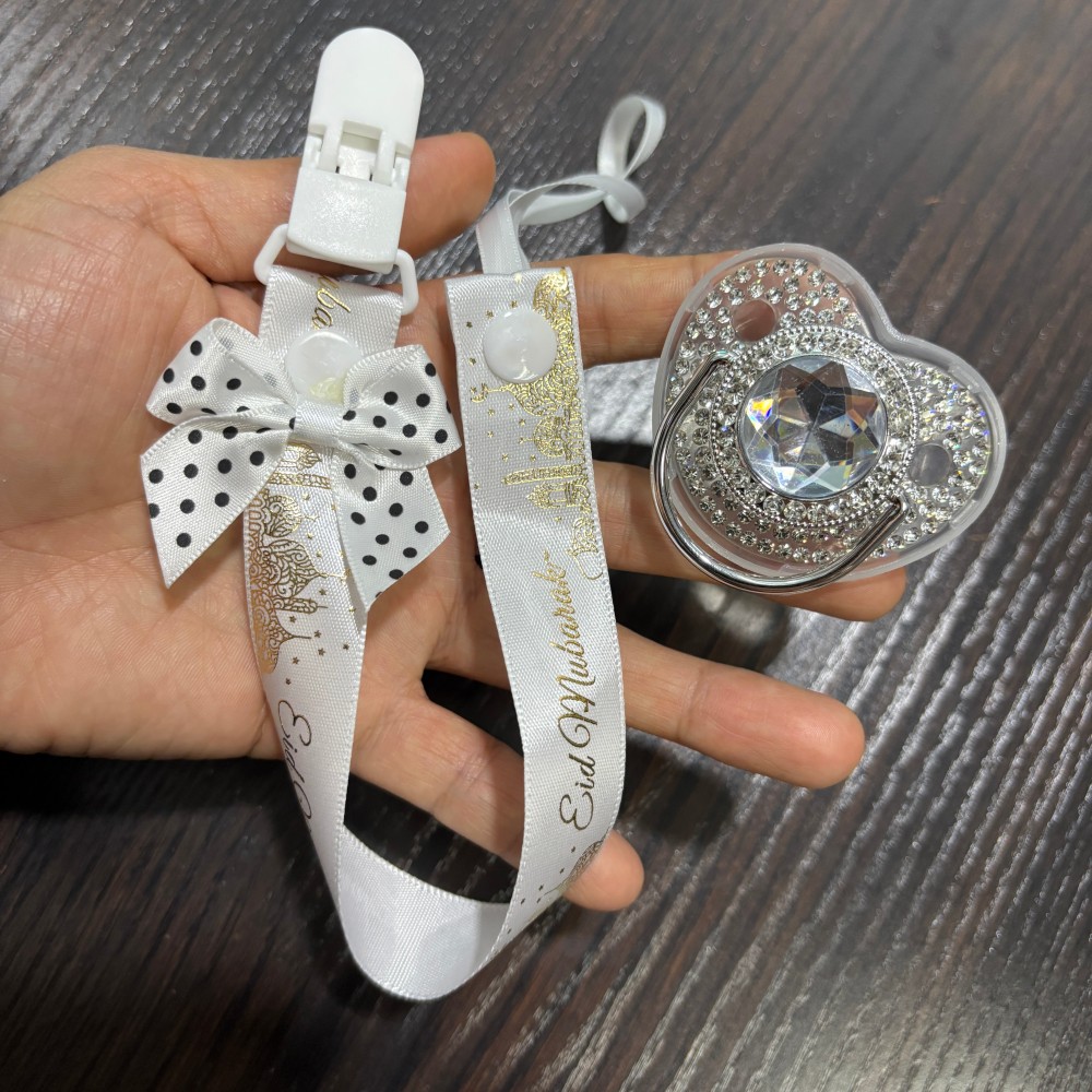 Baby Products Unique - Chupeta e Suporte para Chupeta Dourados