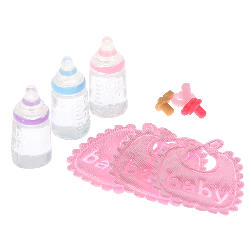 Zwitsal Baby Products - Miniatura Mamadeiras e Chupeta Bibs Set,