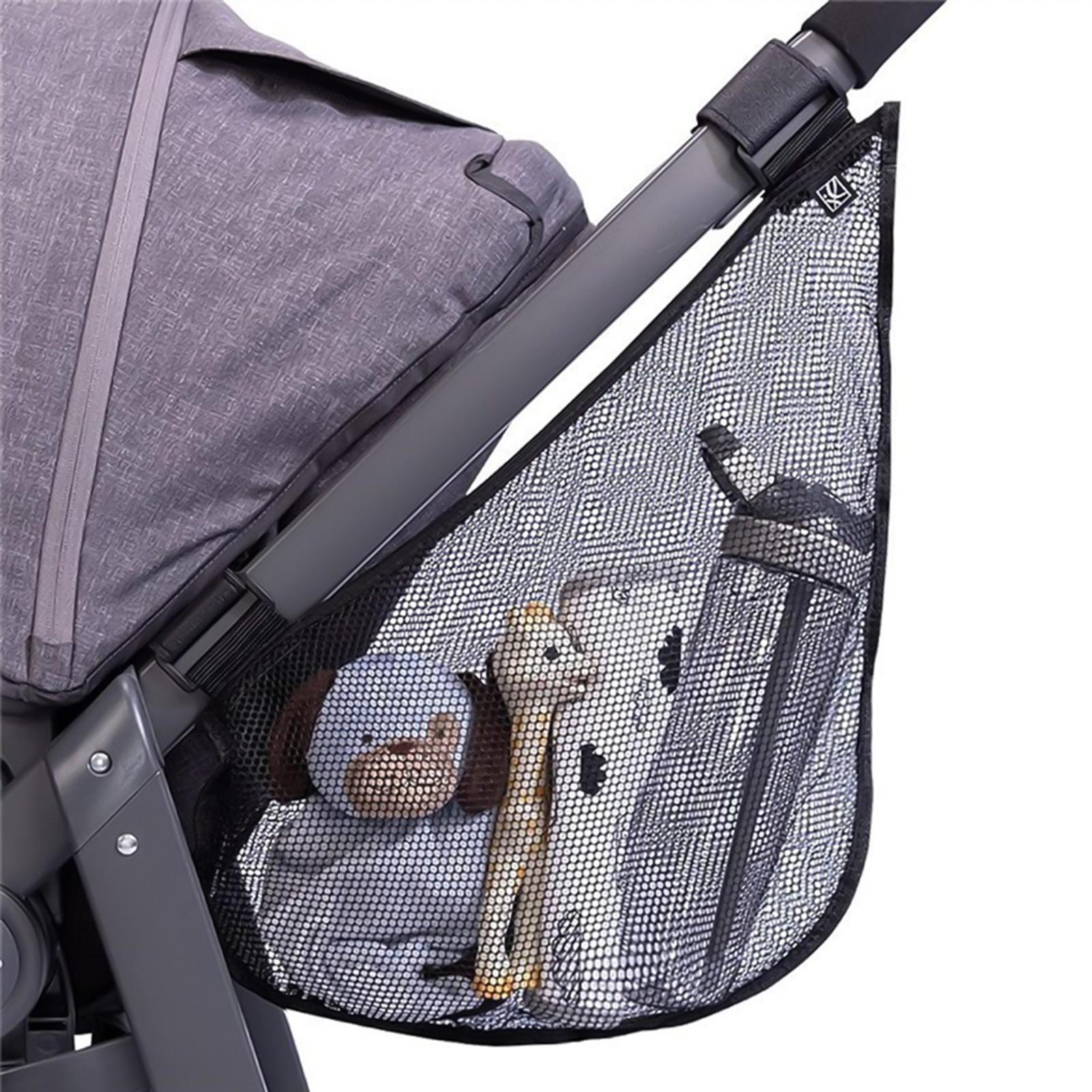 Diaper Bag Backpack - Rede Lateral Universal Antiderrapante para Carrinho