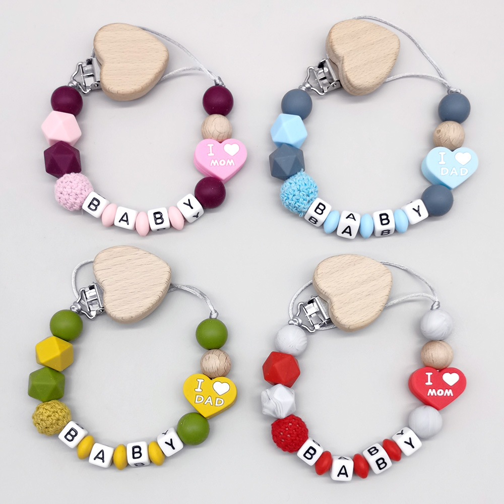 Baby Products - Nome personalizado personalizável bebê mordedor chupeta