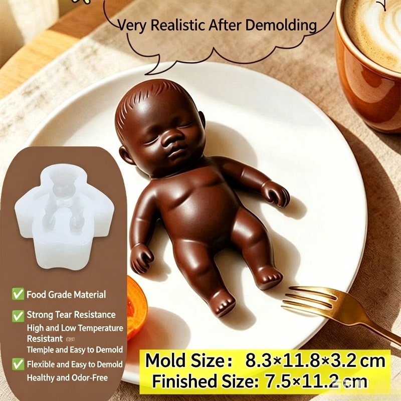Baby Products Soap - Molde de Silicone 3D Realista de