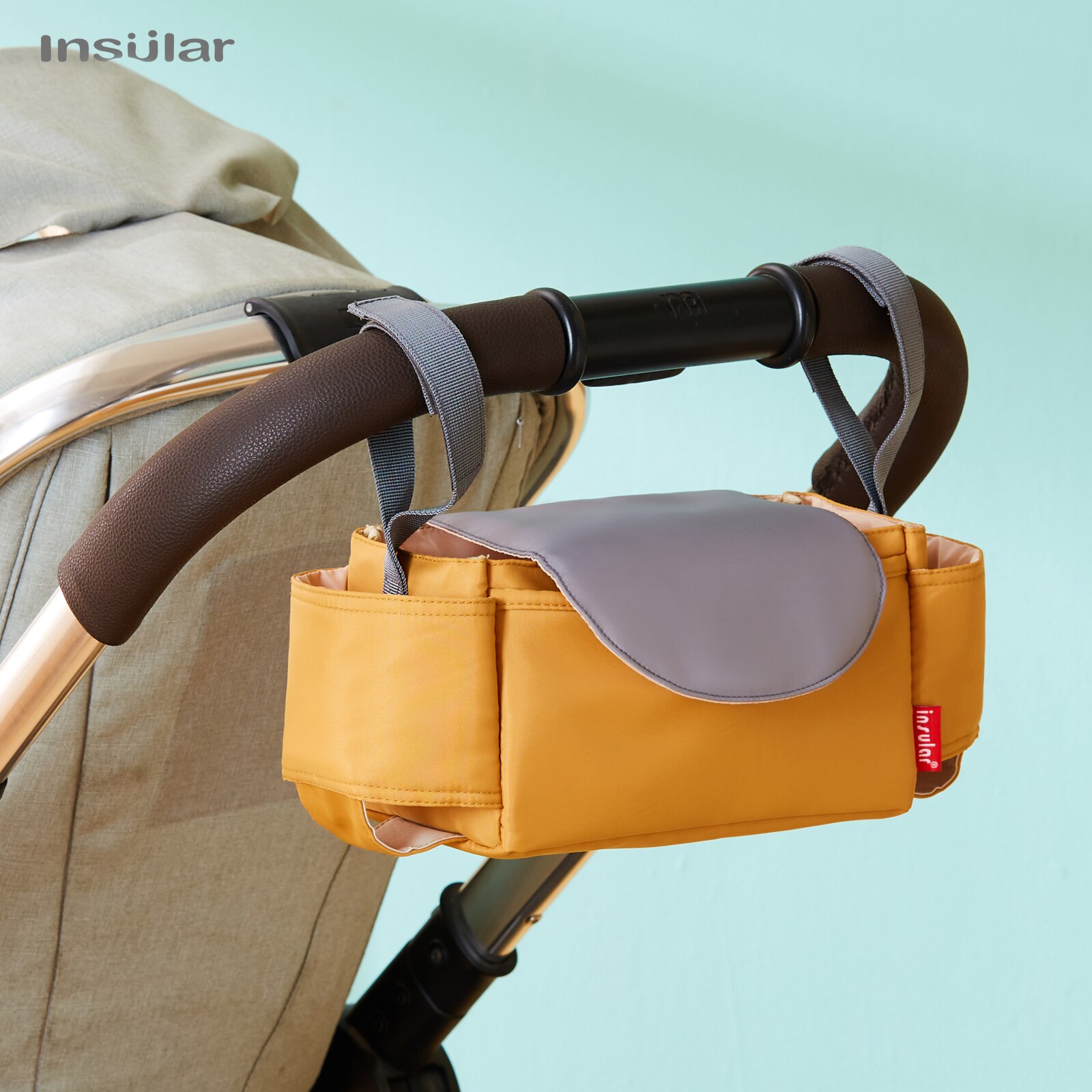 Diaper Bag Backpack - Organizador de Carrinho INSULAR: Bolsa de