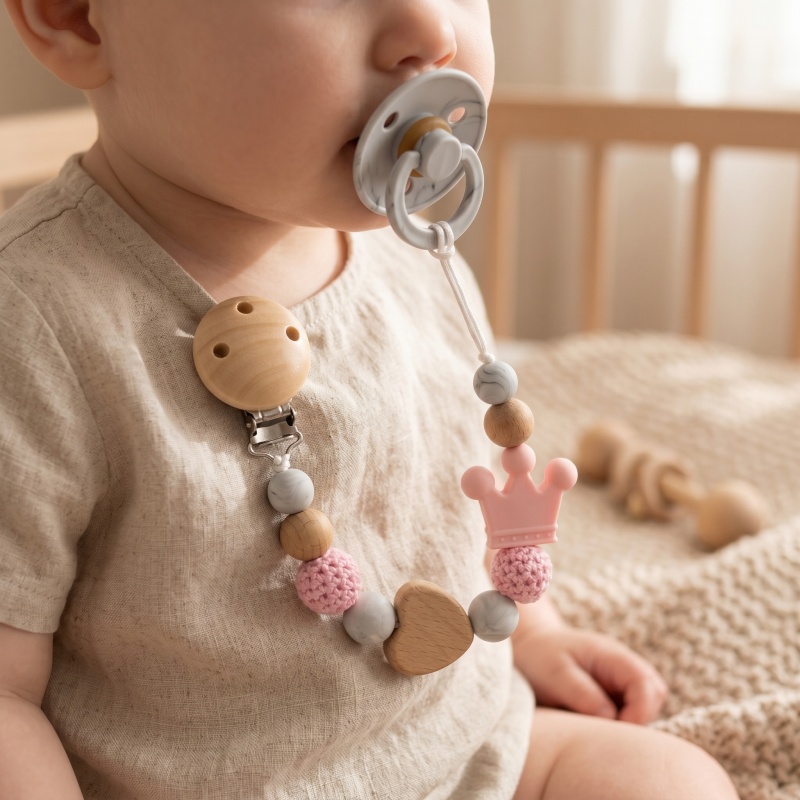 Prendedor de Chupeta Personali - Baby Pacifier Clip avaliação e preço