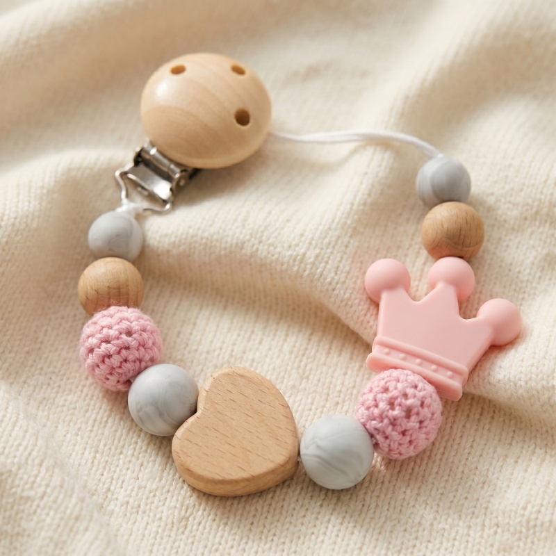 Prendedor de Chupeta Personali - Baby Pacifier Clip avaliação e preço