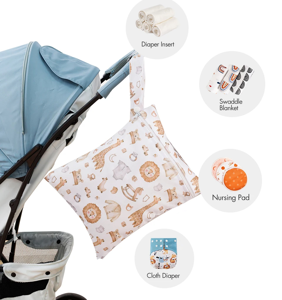 3 pçs saco de cosméticos de la - Diaper Bag Backpack avaliação e preço