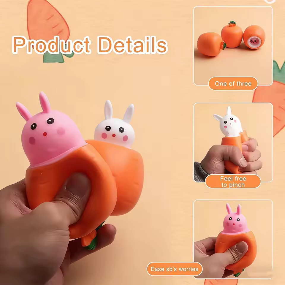 Brinquedo de Apertar Cenoura C - Baby Products Unique avaliação e preço