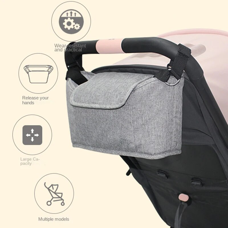 Grande Capacidade Baby Strolle - Diaper Bag Backpack avaliação e preço