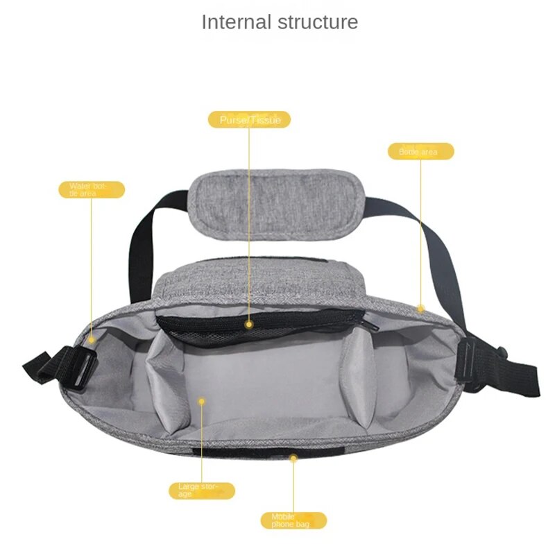 Grande Capacidade Baby Strolle - Diaper Bag Backpack avaliação e preço