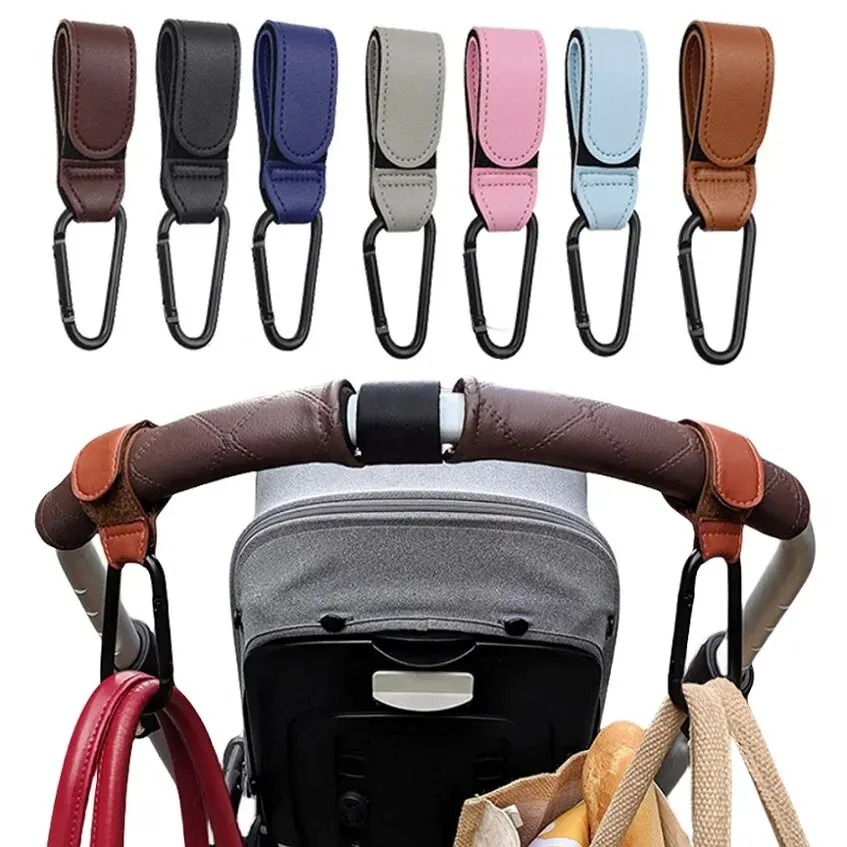 2 pçs ganchos de carrinho de b - Diaper Bag Backpack avaliação e preço