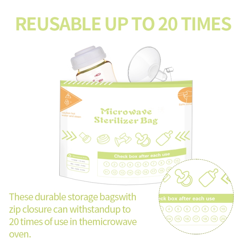 10 Sacos Esterilizadores Reuti - Zwitsal Baby Products avaliação e preço