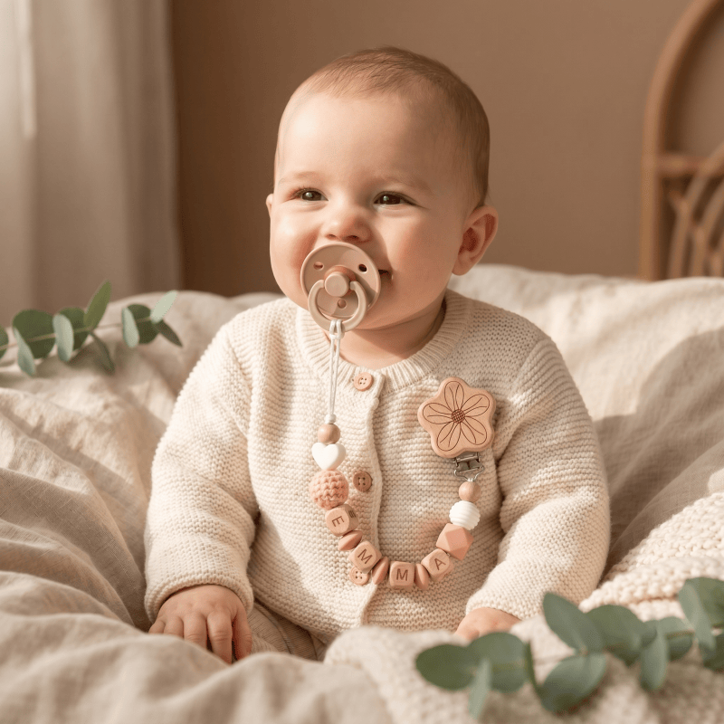 Prendedor de Chupeta Personali - Baby Pacifier Clip avaliação e preço