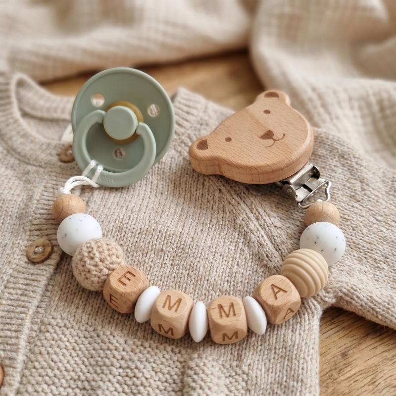 Prendedor de Chupeta Personali - Baby Pacifier Clip avaliação e preço