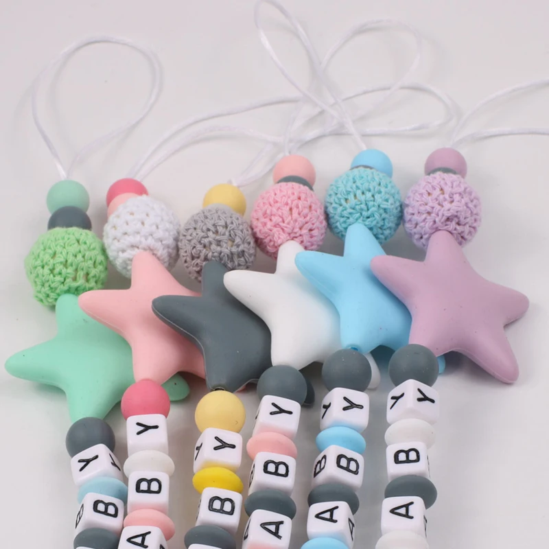 Novo nome personalizado bebê m - Baby Pacifier Clip avaliação e preço