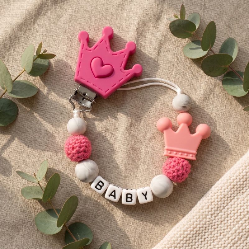 Prendedor de Chupeta Personali - Baby Pacifier Clip avaliação e preço