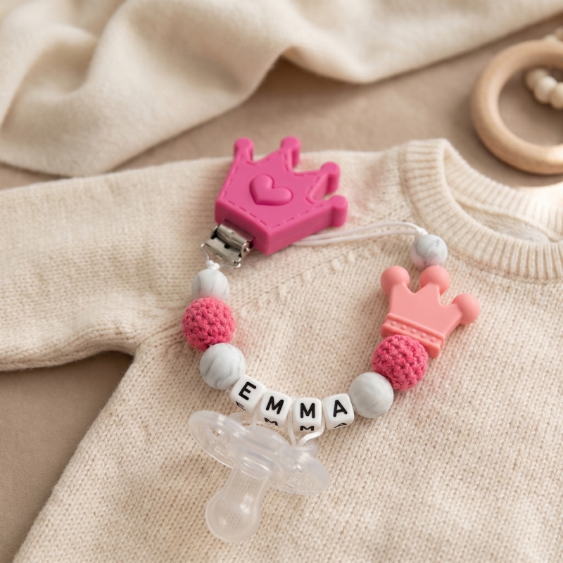 Prendedor de Chupeta Personali - Baby Pacifier Clip avaliação e preço